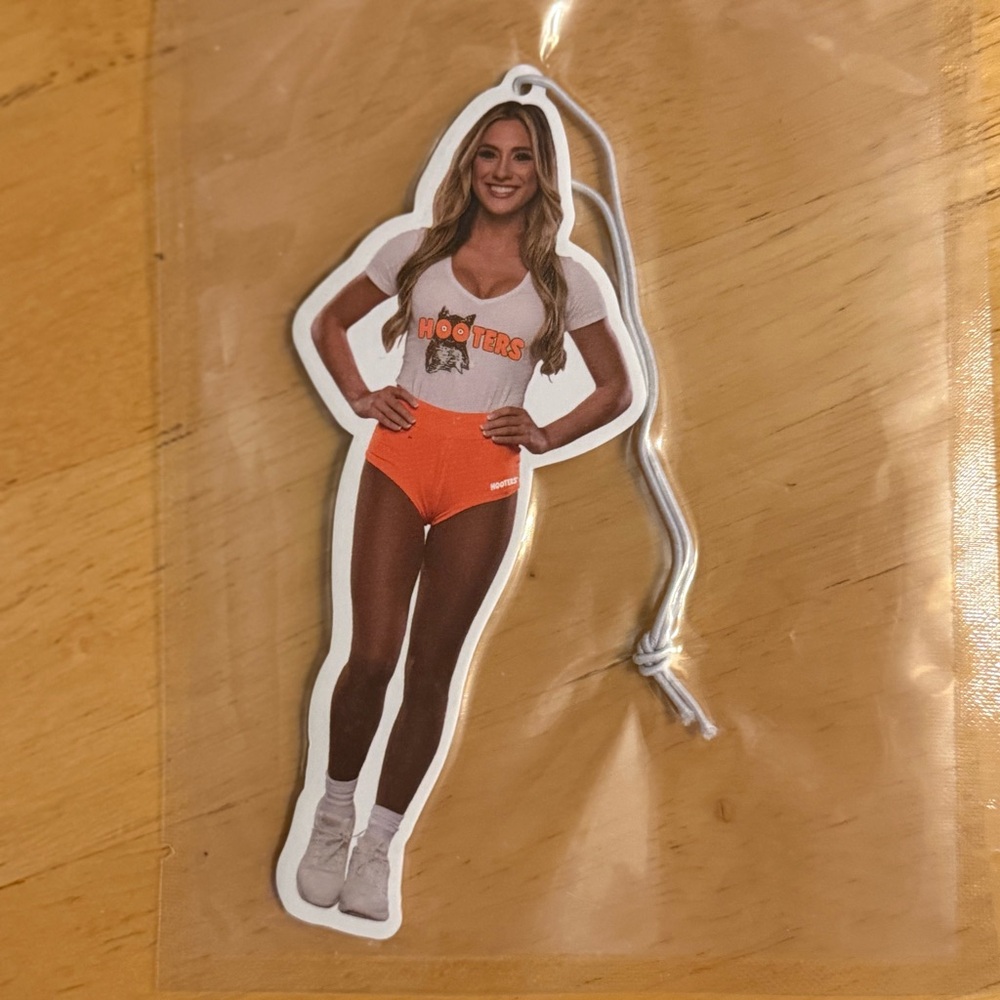 NEW Hooters girl air freshener